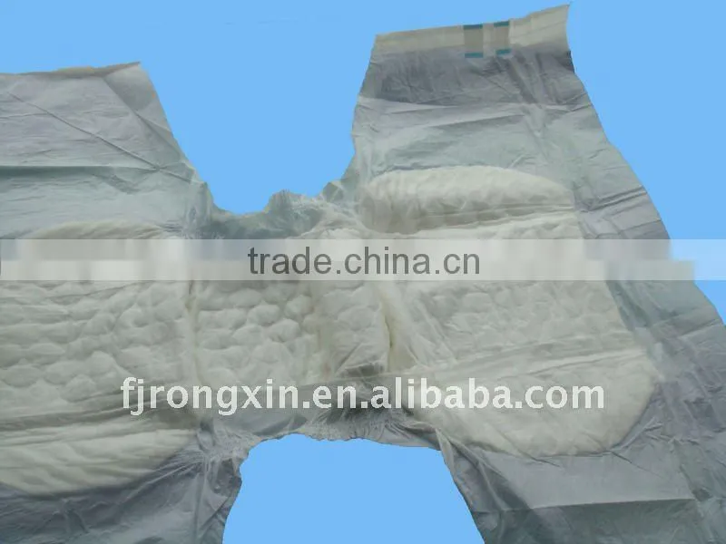 Disposable incontinent wet indicator adult diaper