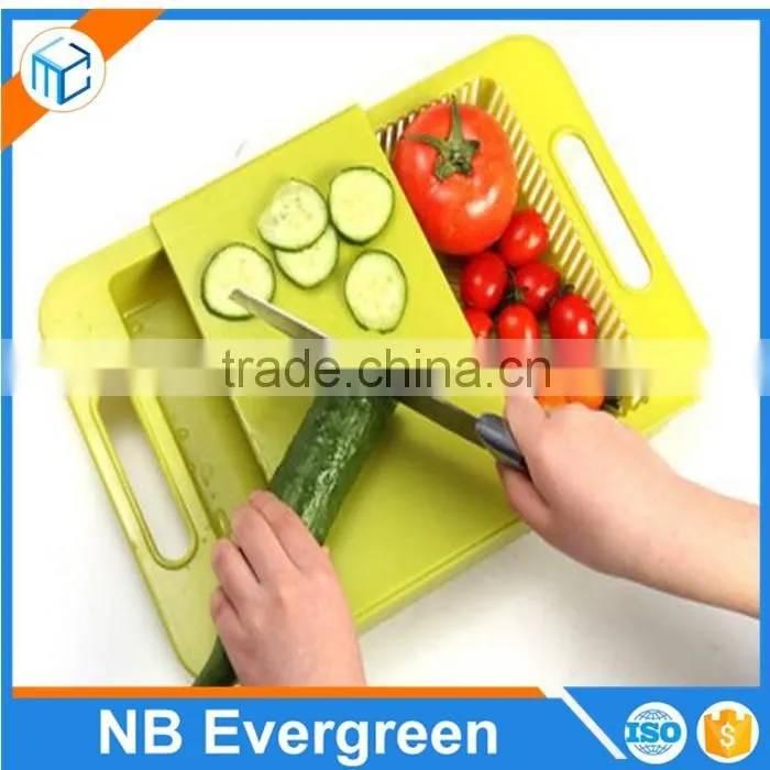 Leaking double cutting board