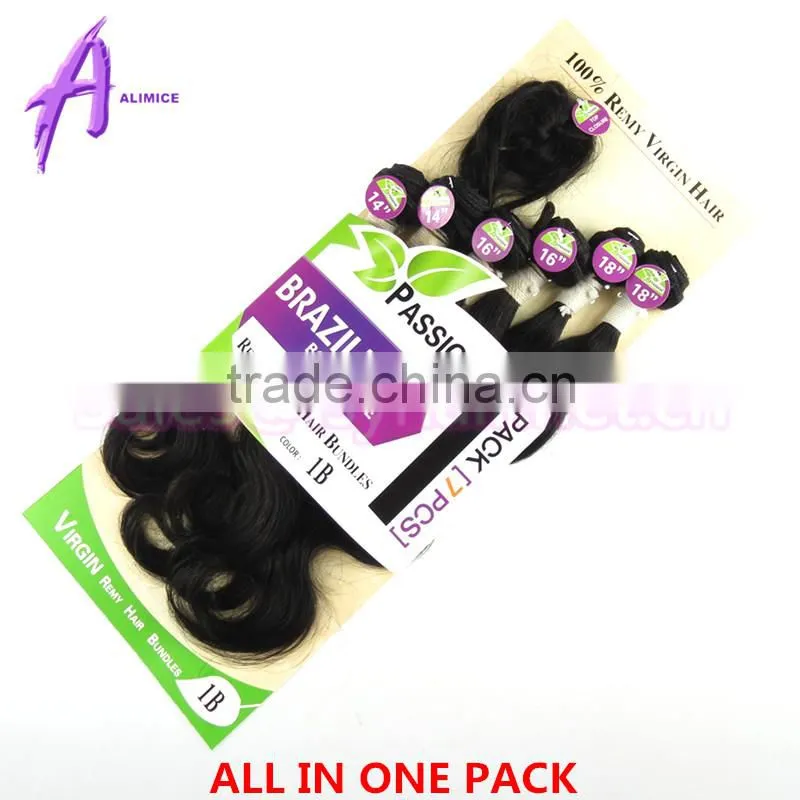 2016 Best Selling Indian Temple Hair Top Quality 100% Virgin Indian Hair