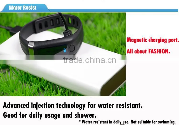 Wearable Technology IOS Android OLED Smart Bluetooth HRM Bracelet