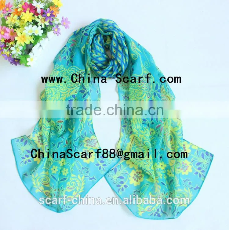 Chiffon fabric for scarf wholesale