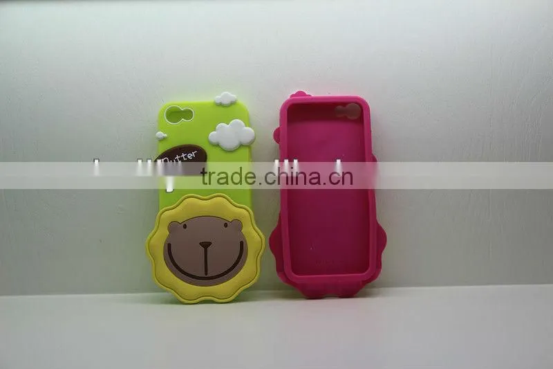 3D Animal Silicone Mobile Cell Phone Cases Accessories