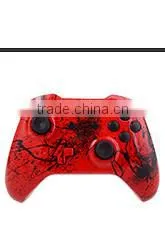 Soft touch red full set housing cover for Xbox One shell case