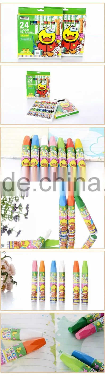 Wholesale 24 color oil pastel