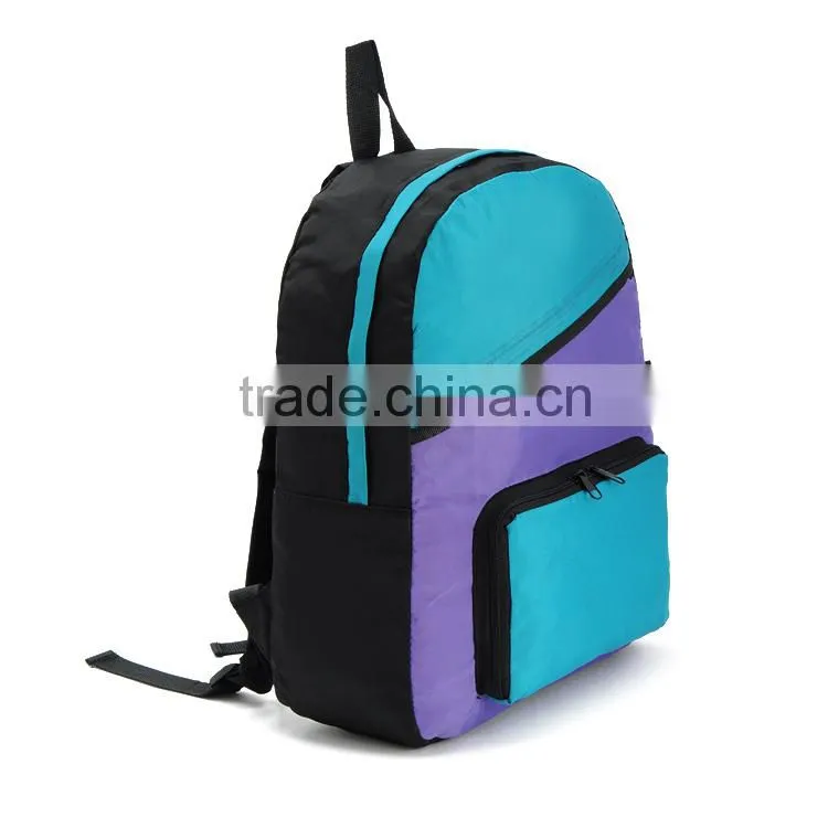 Fashionable high quality foldable cycling waterproof backpack
