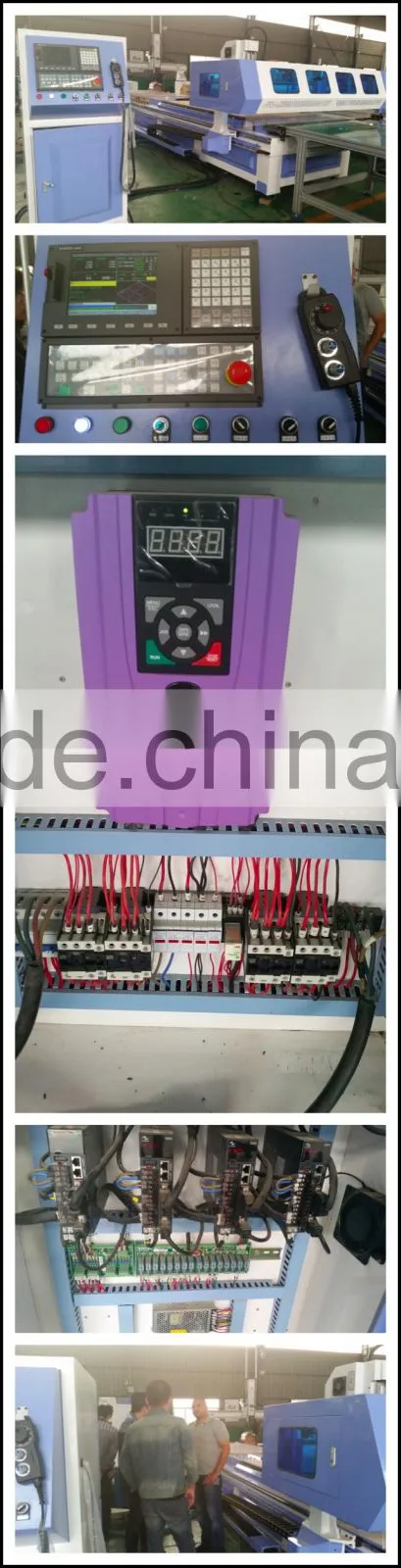 Automatic wood carving machine loading and unloading panel furniture production line best price for sale