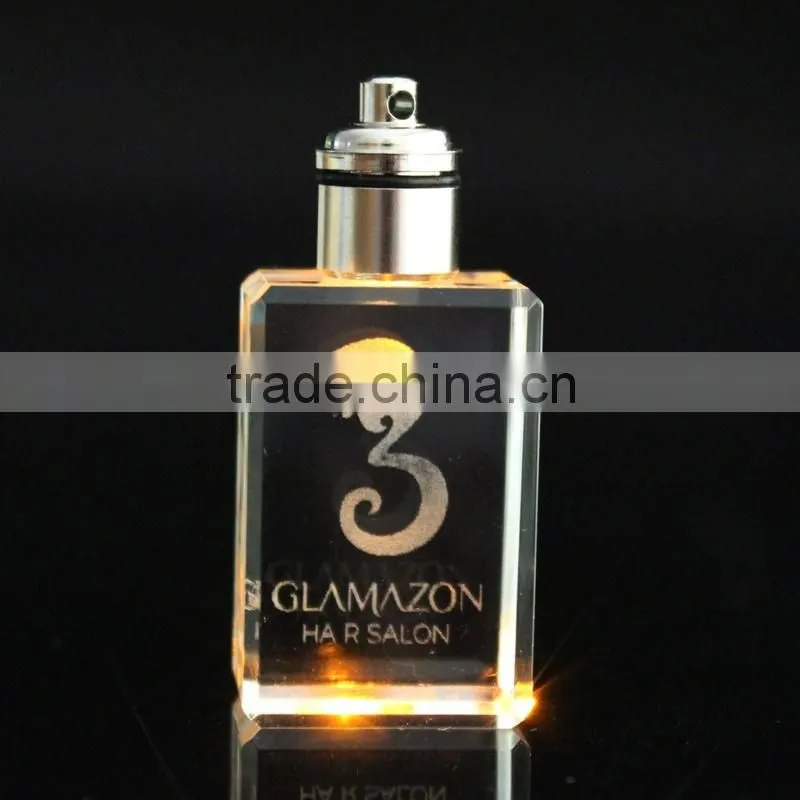 Custom all type of crystal 3d keychains