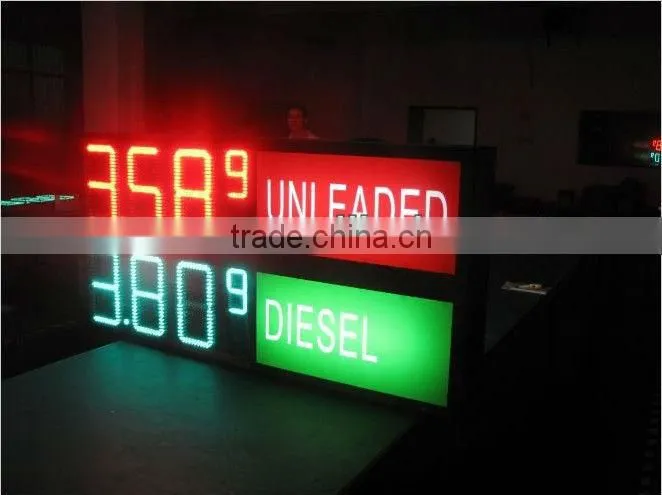 Gas Station LED Gas Price Digital Sign