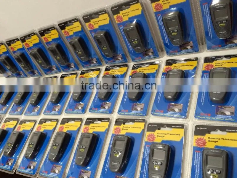 DTEC DC15FN Pocket-size Coating Thickness Gauge with Ferrous and Nonferrous base,dual use,0-1.8mm,economic model,best seller