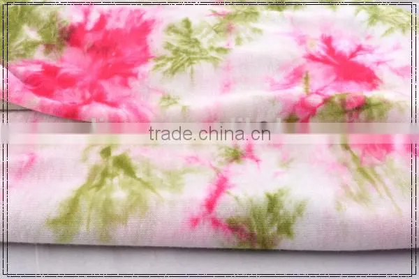 Mulinsen tie dyed 100% viscose ladies fabric
