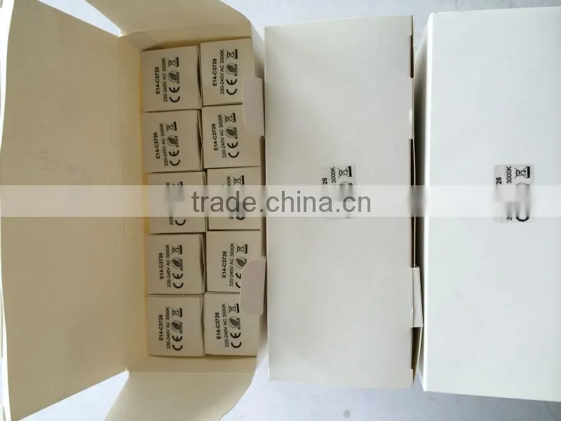 360degree COB 2w Filament bulb E14 base