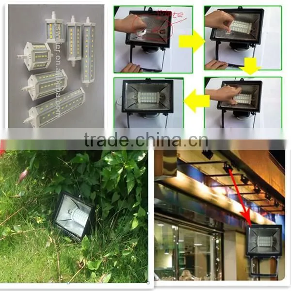 CRI>80 85-265v ac 10w r7s garden lamp