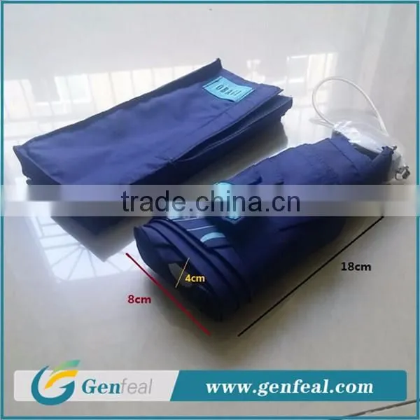 aluminium umbrella frame 5 fold small umbrella for promotion