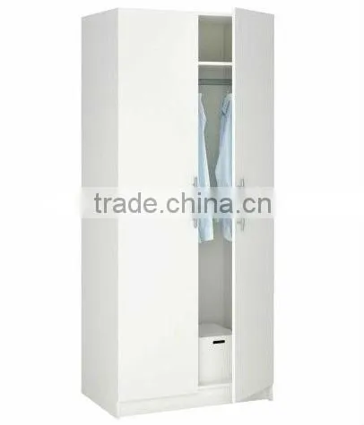 2 door melamine designer almirah wardrobe