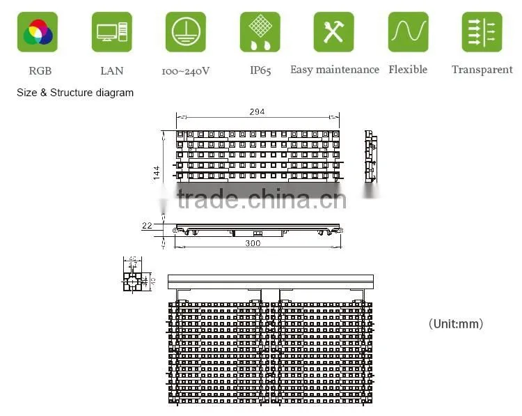 2016 Indoor led P18.75 curtain screen/Wholesale pioneer dj screen/wedding stage backdrop light display