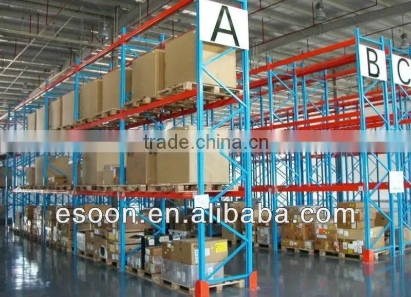 Warehouse steel storage pallet rack
