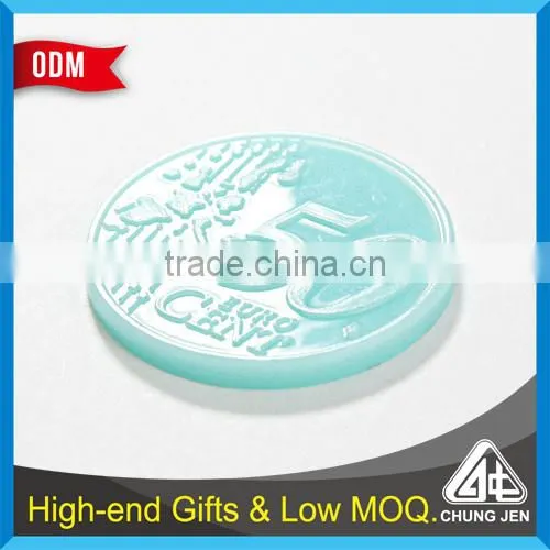 Wholesale bulk blank plastic for euro market custom token coin