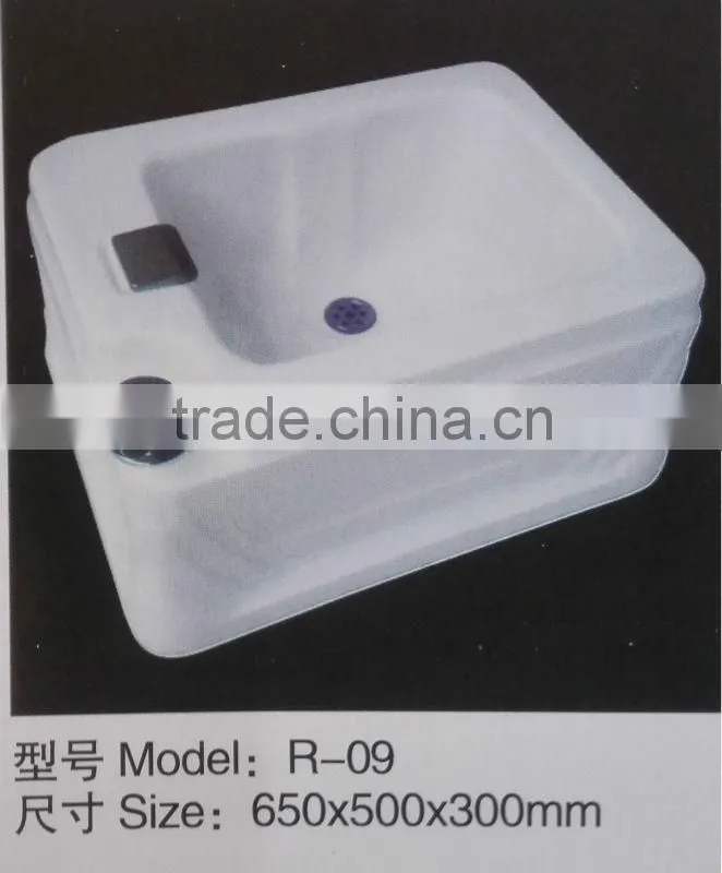Price saudi ceramic sanitary ware ceramic wash basin pedicure bowl