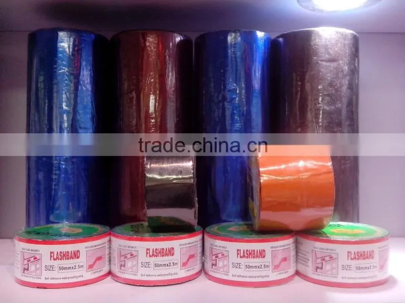 cheap price: self adhesive bitumen tape, flashing tape for roofing, building waterproofing