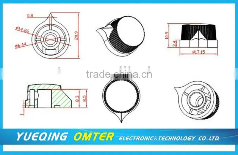 1085 pot pointer knob