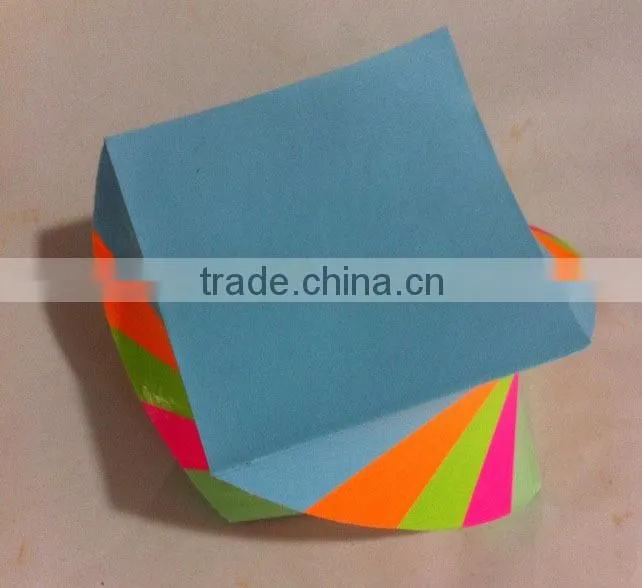 colorful memo pads