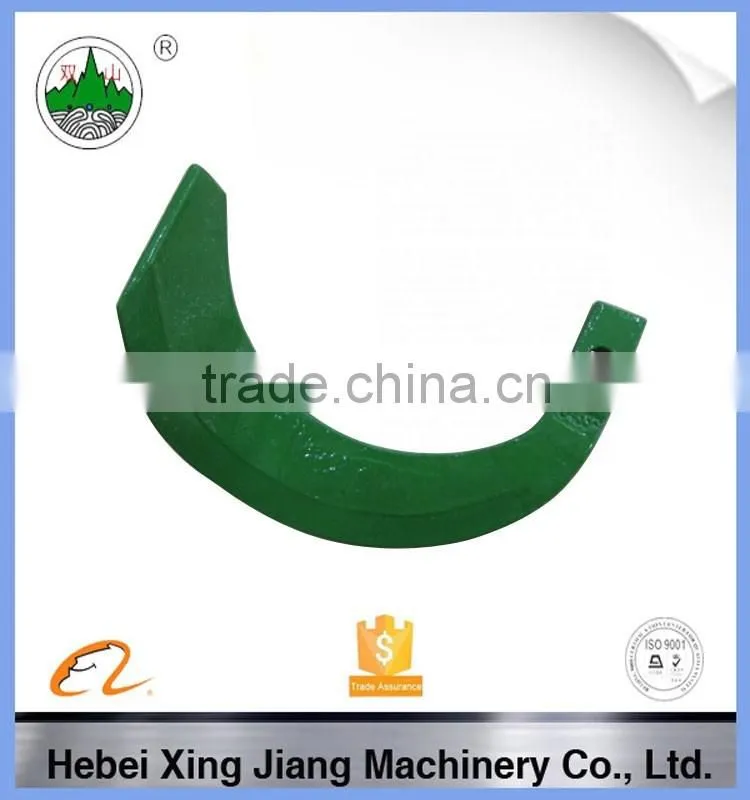 Power Tiller Rotary Tiller Blade For Chinese Machinery Engine Parts