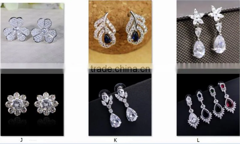 Latest Design Wholesale Simple Silver Crystal Jewelry Necklace Set Designs Women Pendant Necklace