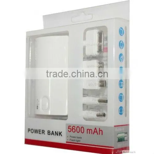 5200mah portable charger power bank for ipad/iphone