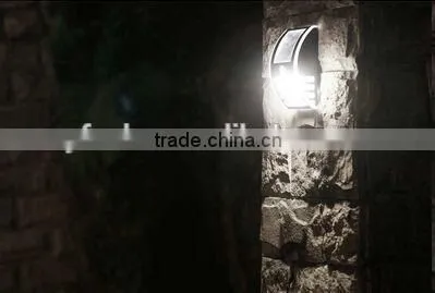 new design patent Solar Wall light PIR motion sensor