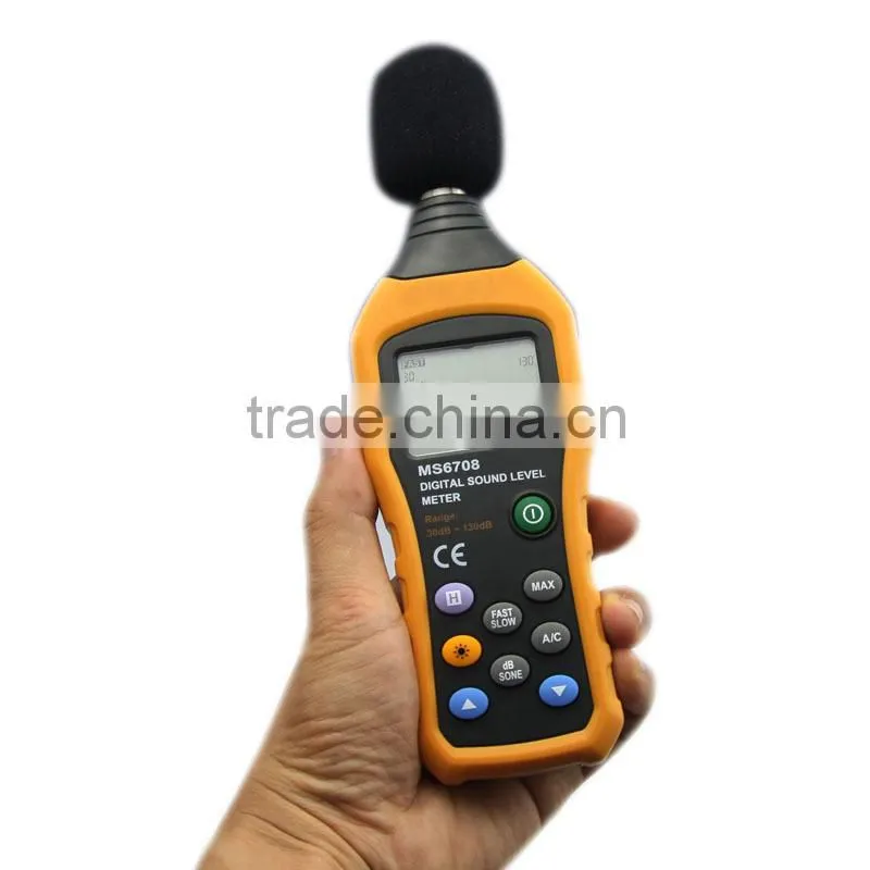High Quality digital db meter with Measuring Range 30 to 130dB