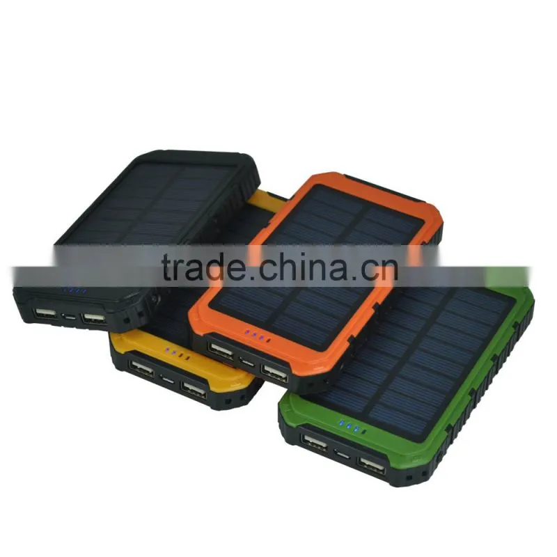 Wholesale high quality Portable USB Power Solar Battery Charger for Mobile Phone