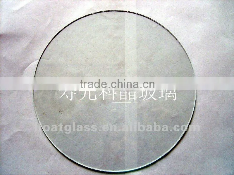 2.0mm Clear cut glass customized transparent sheet glass edge of glass