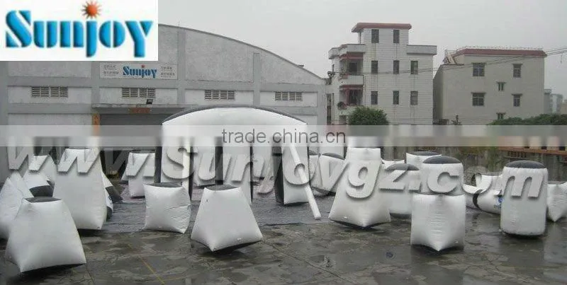 2016 Hot sale high quality brand new extremely funny outdoor inflatable paintball bunker field equipment China