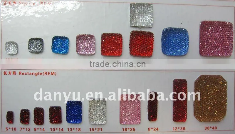 Shining Resin Rhinestone-Flat back resin craft(Cabochon)