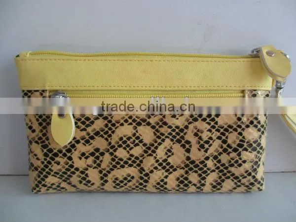 New fashion design croco grainy pu wallet