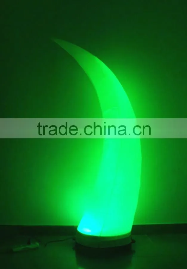 2013 best selling inflatable events decoration cheap led air cone, inflatable cone light