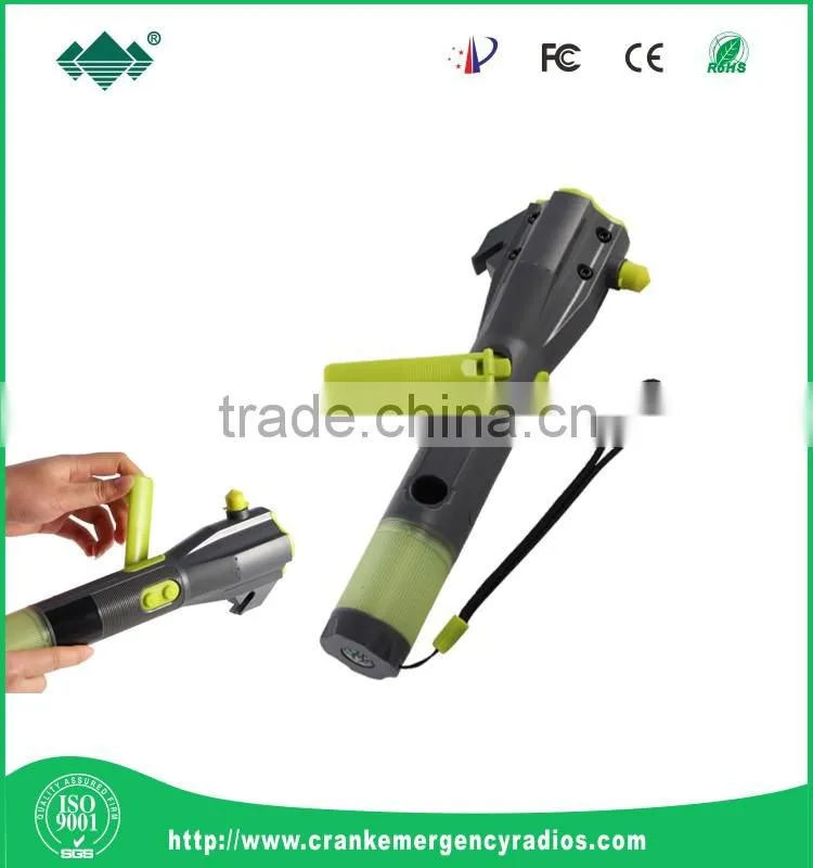 Emergency multi-function safety hammer withLED/SOS light,knife.magnet