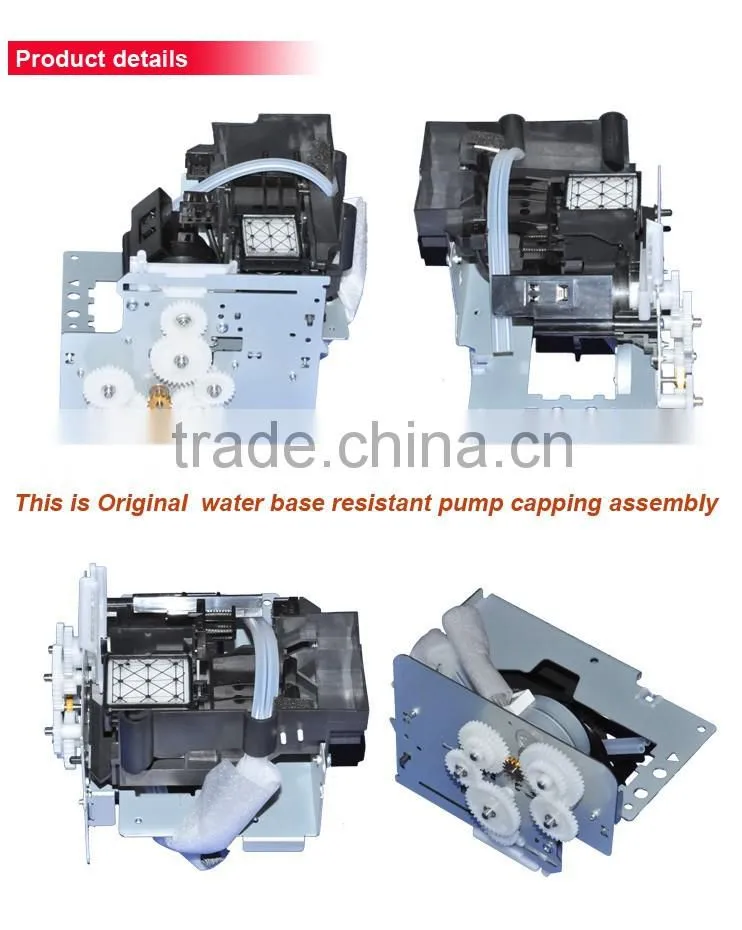 Original water base for RJ-900 RJ900C RJ1300 VJ1604W printer Mutoh capping assembly pump assy