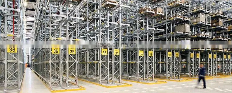 Excellent Quality Customized OEM Rack VNA Pallet Racking With Wheels