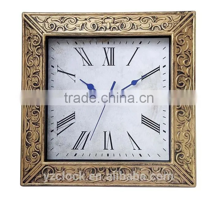 10 INCH Square Clock simple style wall clocks YZ-3534B