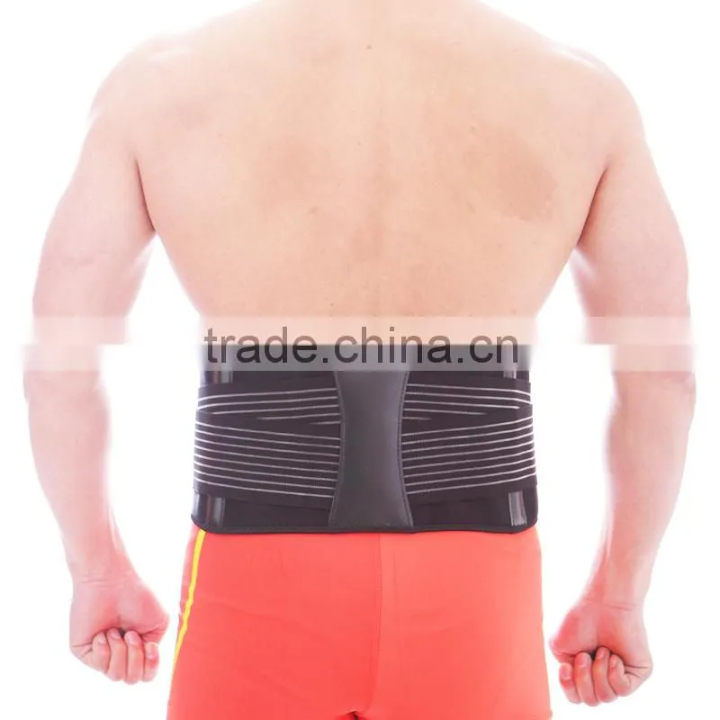Elastic physical lumbar slimming belt