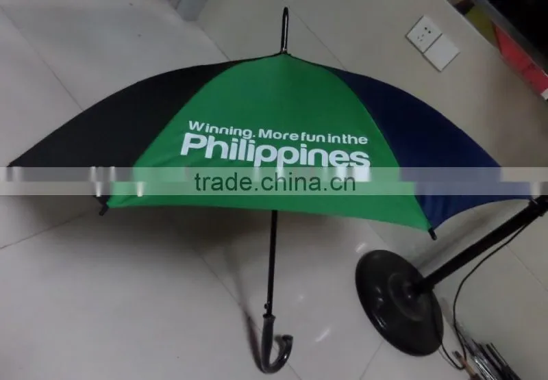 straight stormproof umbrella multi color rainbow umbrella