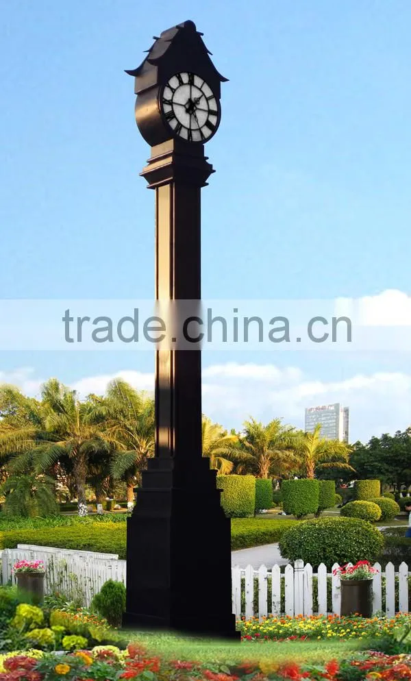 2 sides/faces tower clock