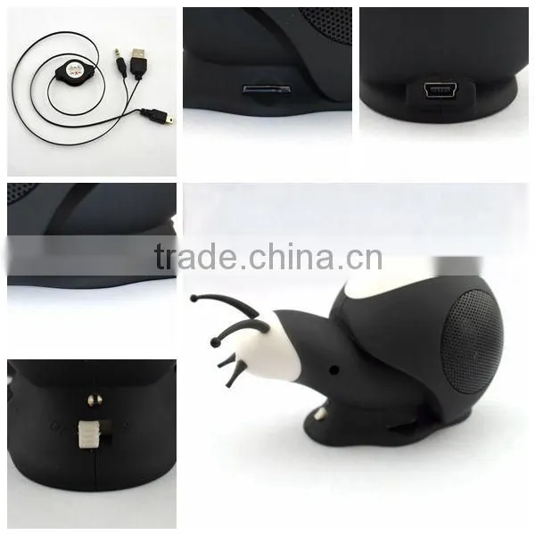 2016 hot sale JY13 rechargeable portable music speaker with LED colorful light