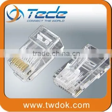 8P8C Modular Plug shield RJ45 modular plug