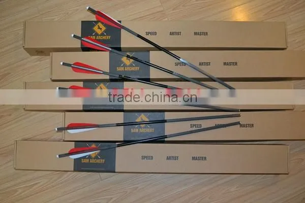 China 31 Inches Carbon Fiber Arrows for Outdoor Sports Hunting and Shooting
