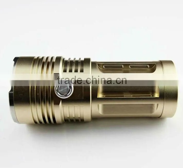t6 6000 lumen led flashlight most powerful led rechargeable flashlight