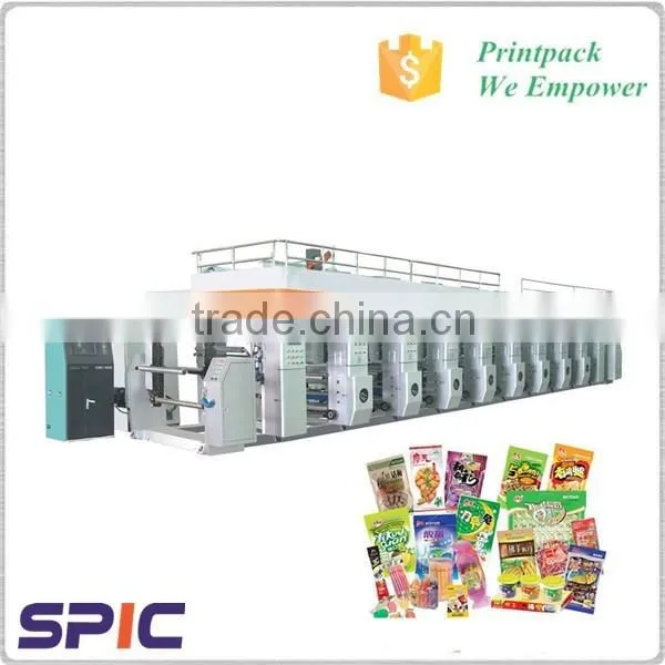 BWY-1050 8 color rotogravure printing machine price in China
