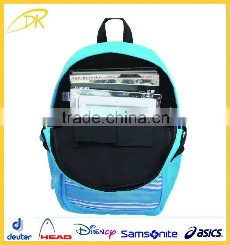2016 kahaki green unisex's fashion striped backpack, despicable me minion school bag backpack