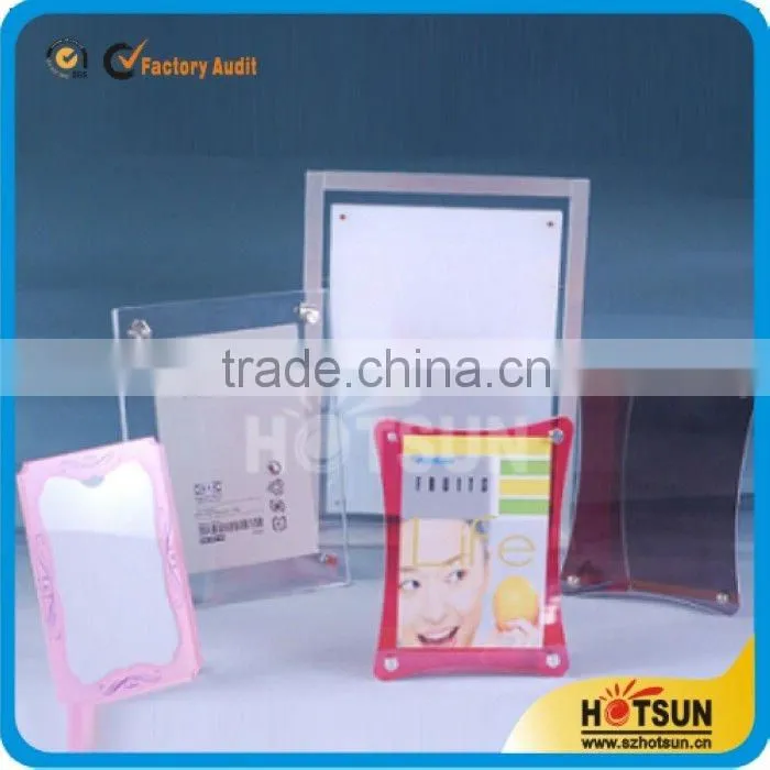 Acrylic lucite cute hold children photo frame